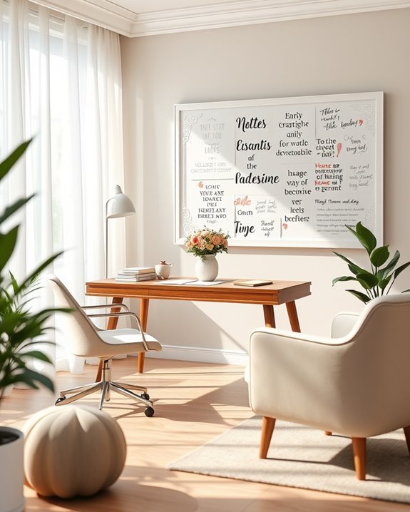 stylish functional whiteboard designs