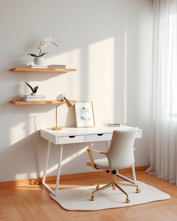stylish functional workspace enhancement