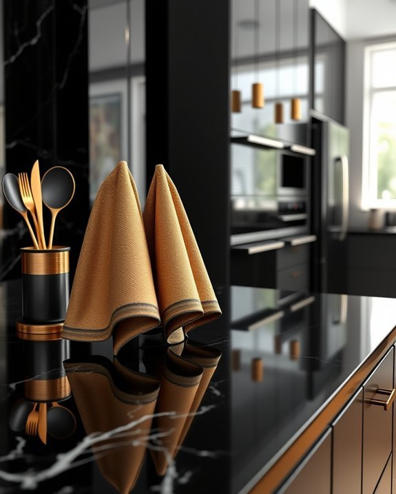 stylish gold kitchen essentials