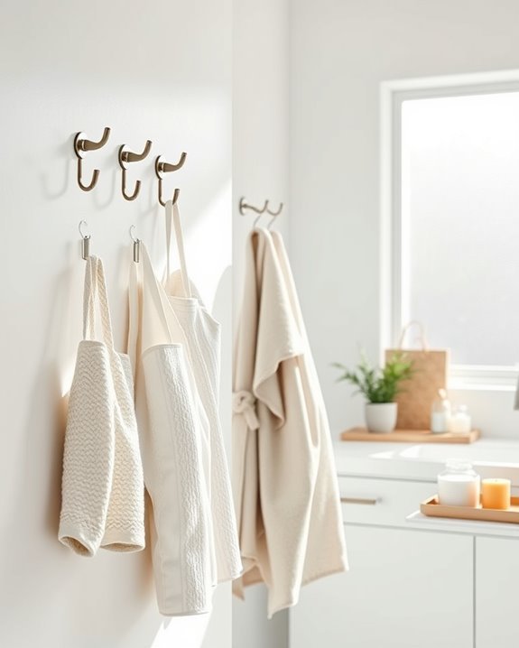 stylish hooks for organization