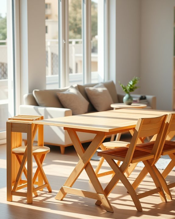 stylish multifunctional folding furniture