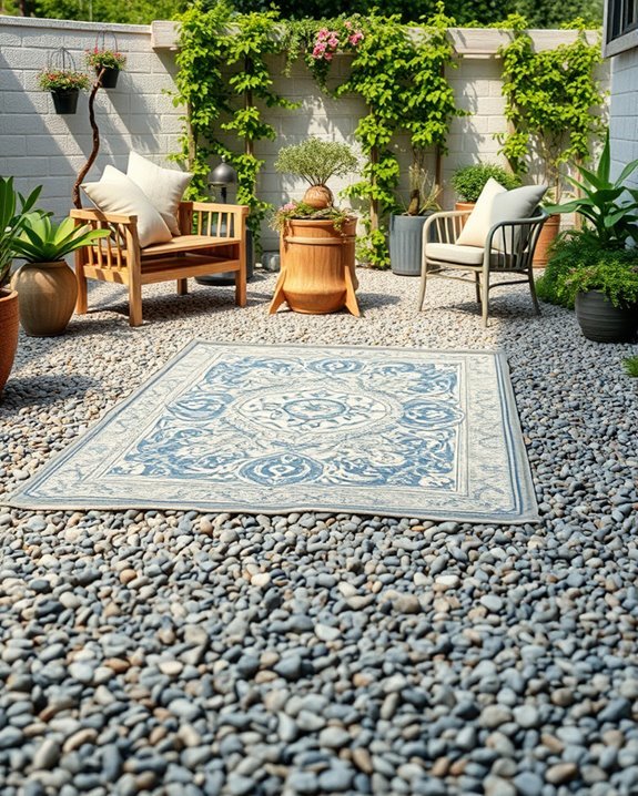 stylish outdoor rugs maintenance
