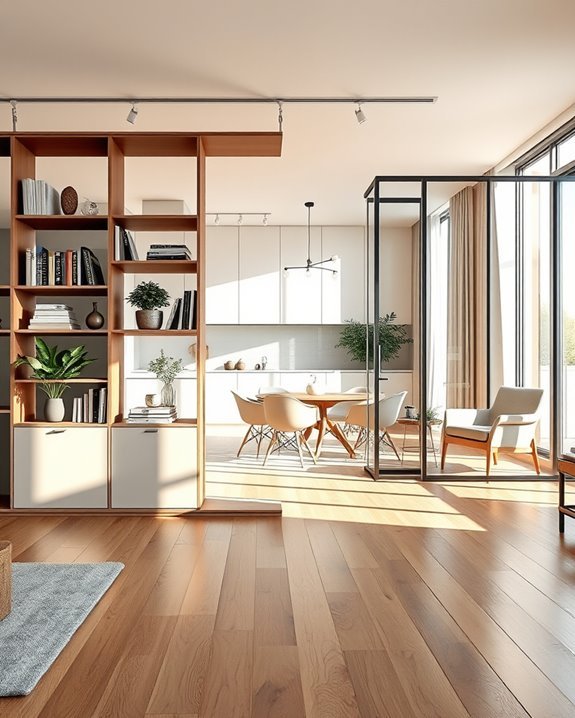 stylish privacy with dividers