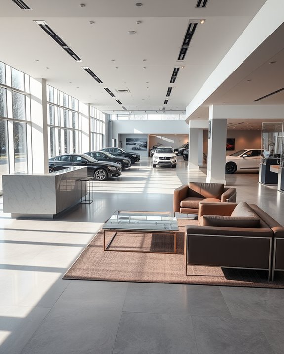 stylish service area design