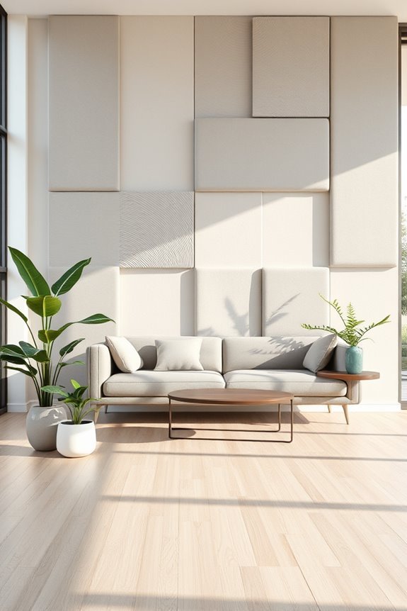 stylish soundproofing solution panels