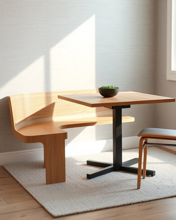 stylish space saving seating solution