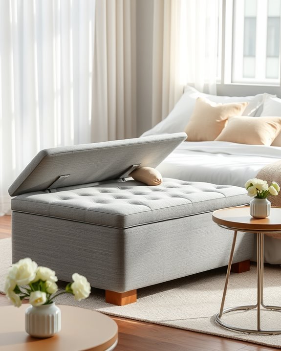 stylish storage solution ottoman