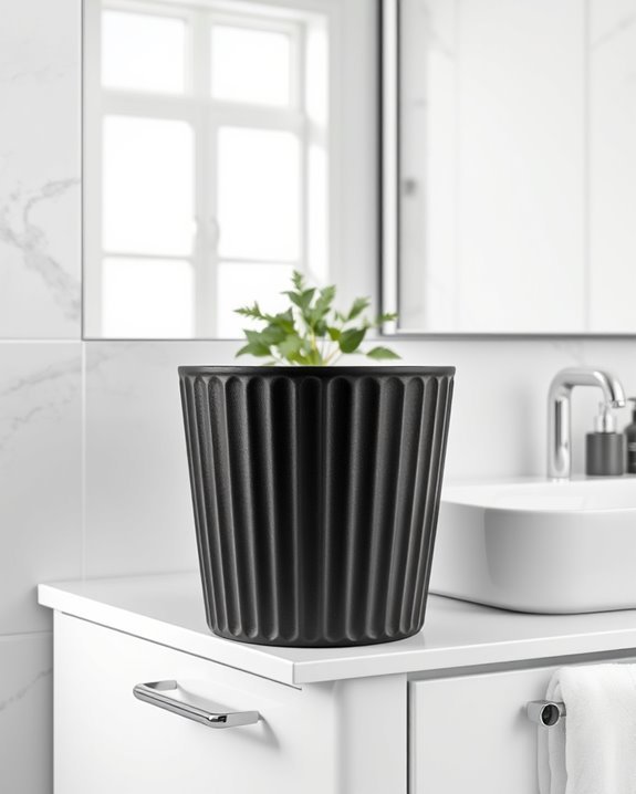 stylish sustainable black baskets