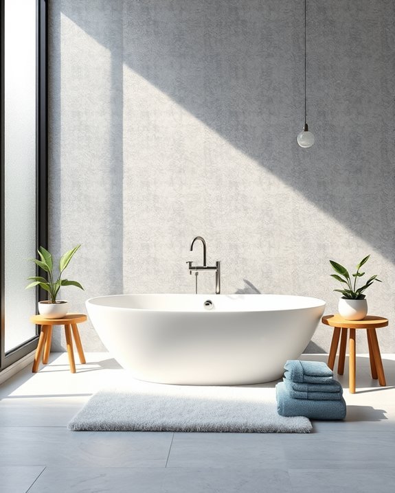 stylish textured grey wallpaper