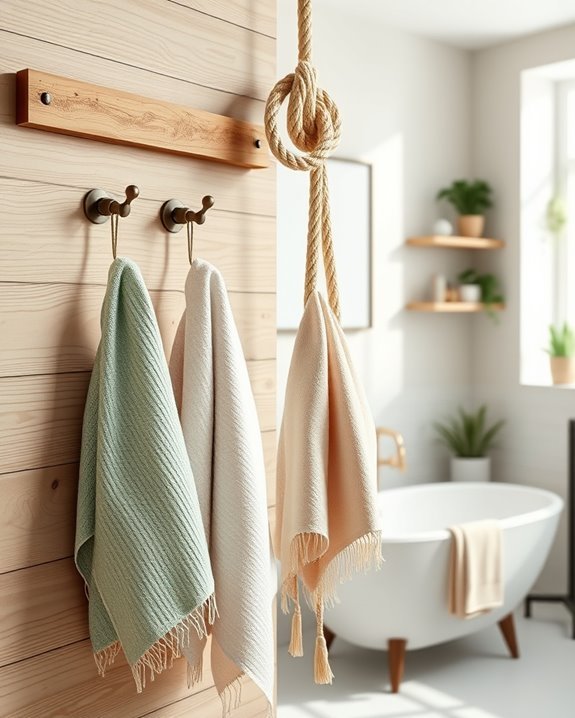 stylish towel display ideas