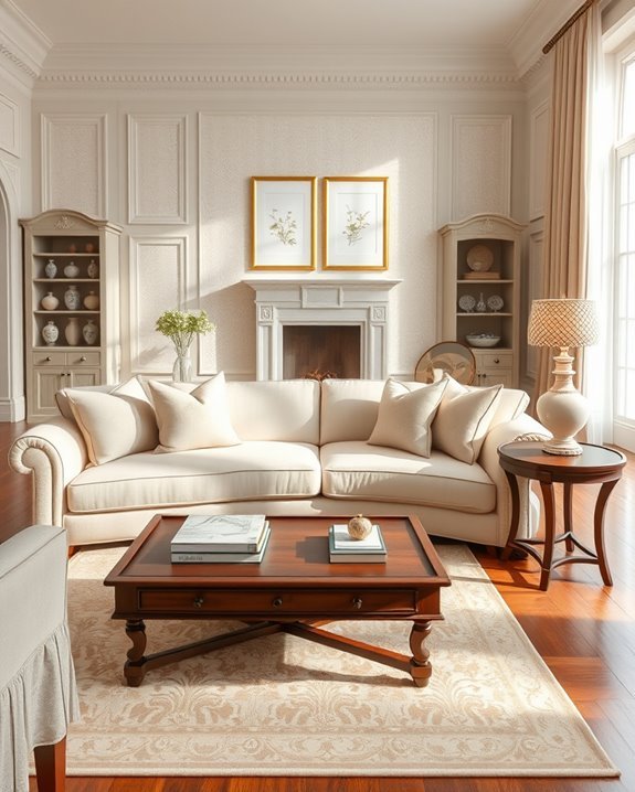 subtle patterns enhance interiors