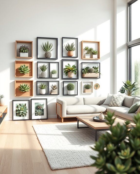 succulent wall decor solution