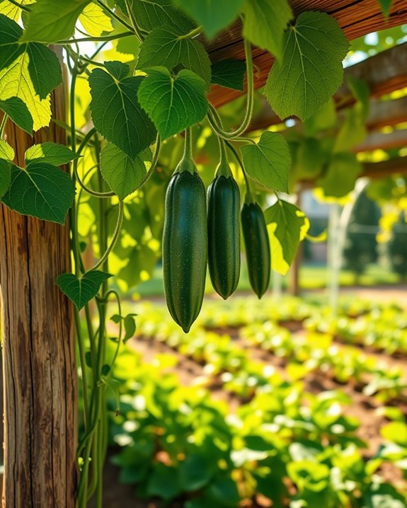 sunlight is crucial for cucumbers