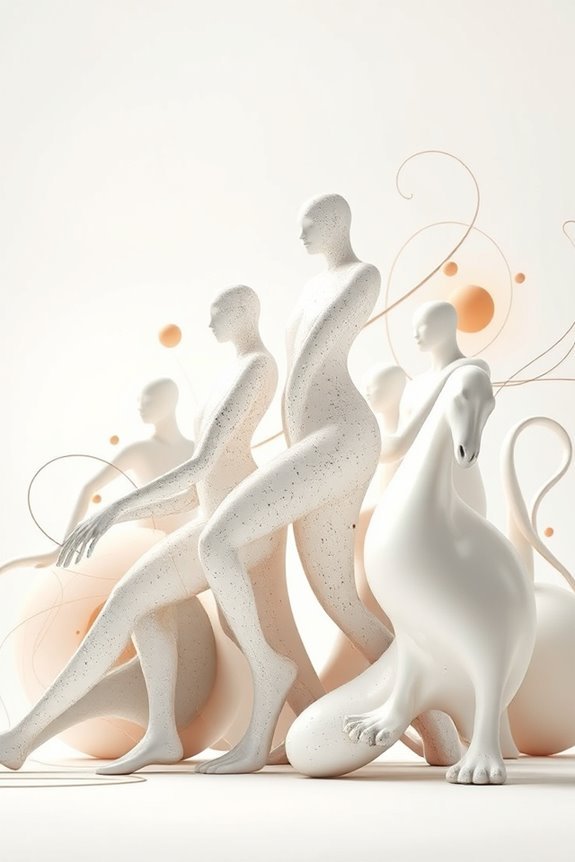 surreal emotional abstract art
