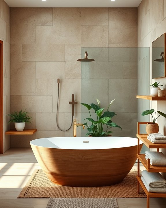 sustainable bathroom design choices