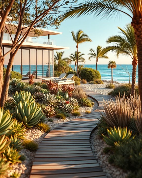 sustainable beach hotel landscaping