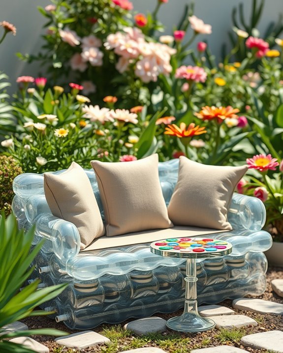 sustainable garden seating options