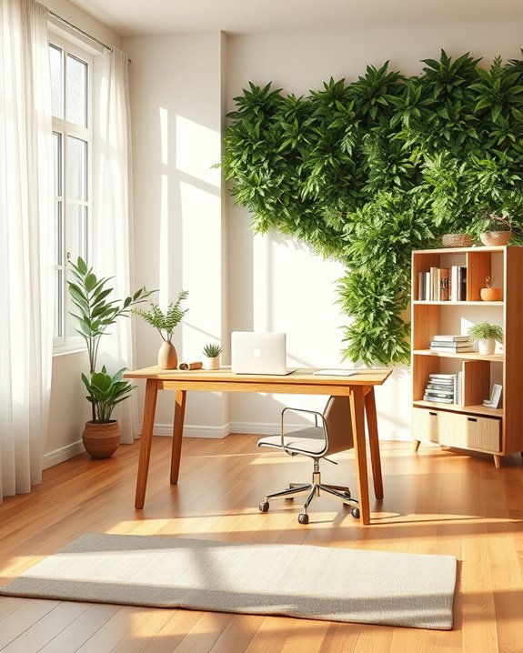 sustainable home office design