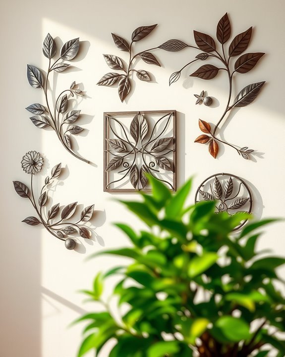 sustainable modern metal art