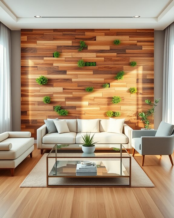 sustainable wood art decor