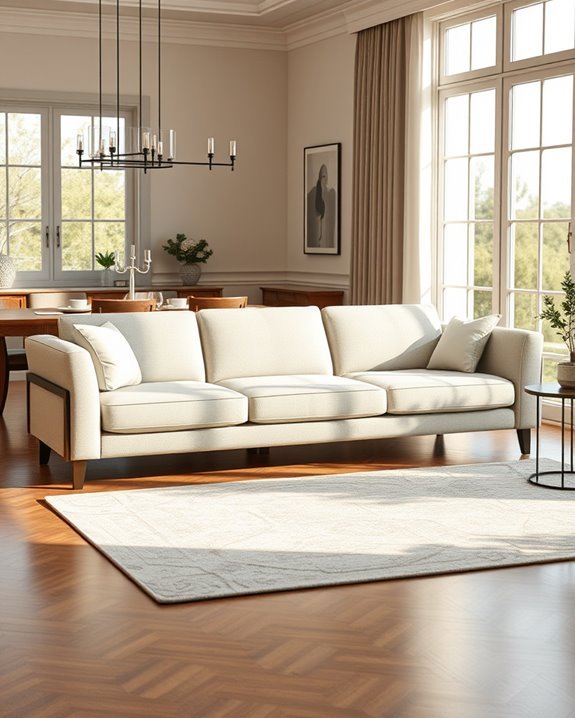 tailored dining room seating