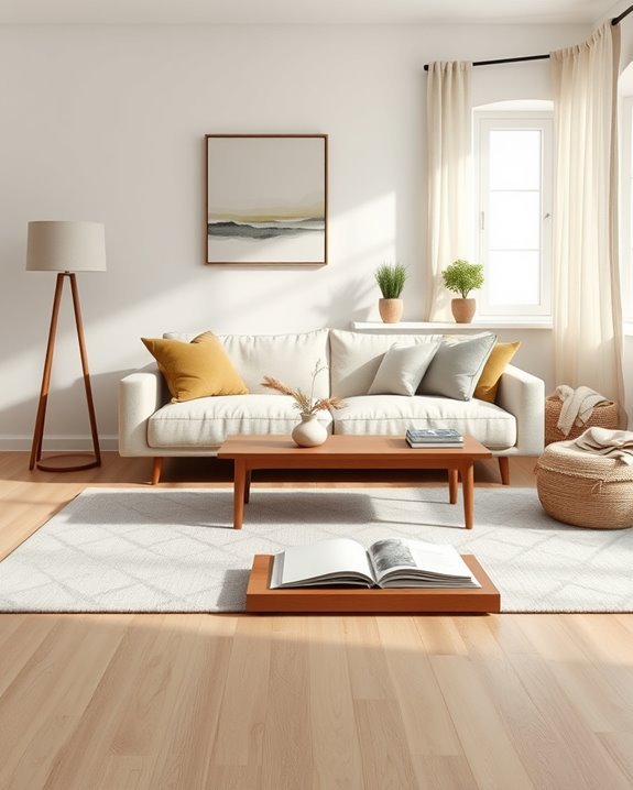 textured fabrics enhance minimalism