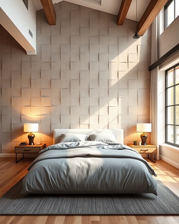 textured wall treatments enhance aesthetics
