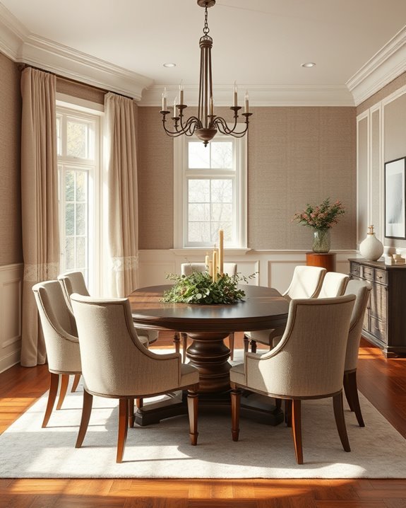 textured wall treatments enhance ambiance