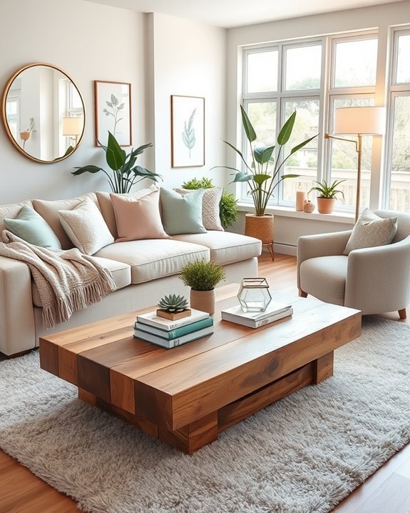 themed decorative living room