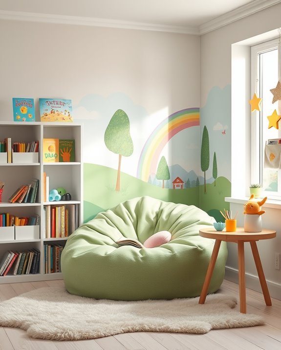 themed reading zones for kids