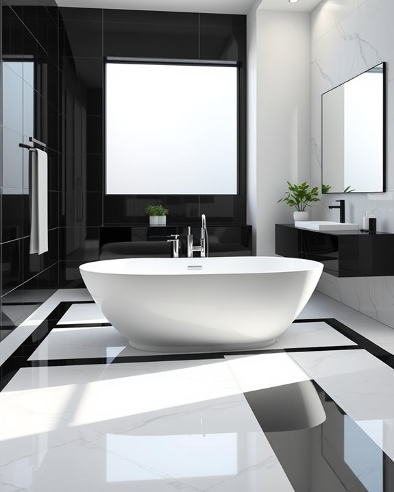 timeless black and white elegance