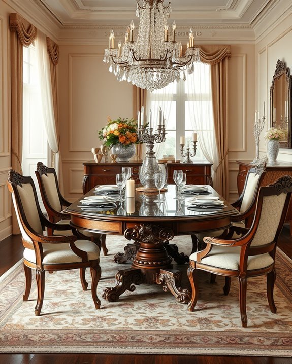 timeless elegance for dining