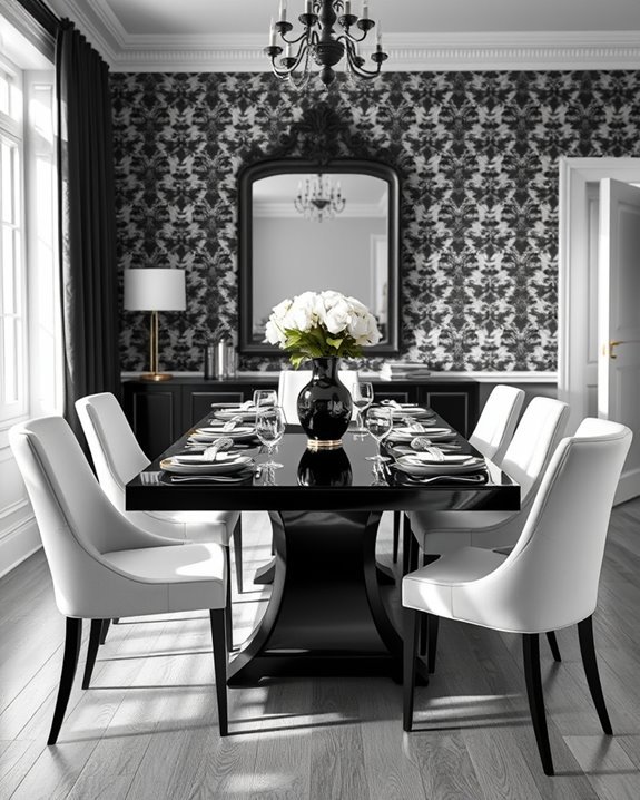 timeless elegance in dining