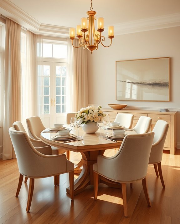 timeless elegance in dining