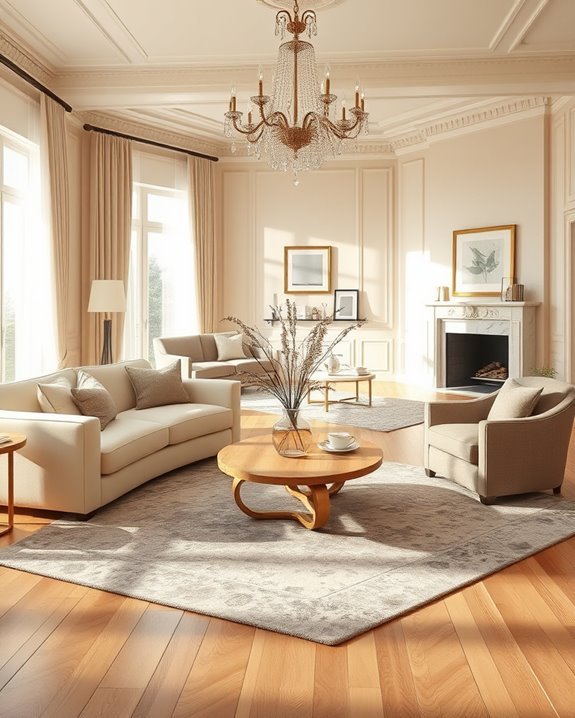 timeless neutral interior elegance