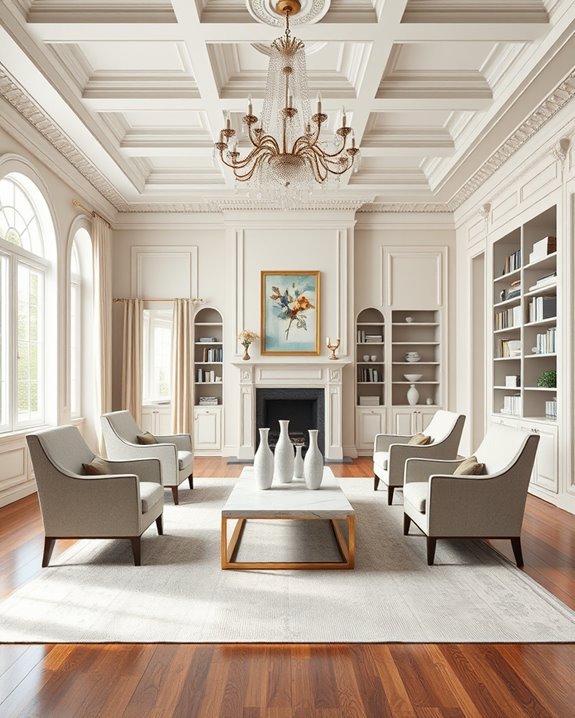 timeless symmetrical home design