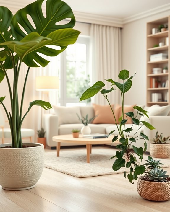 transform apartment with plants