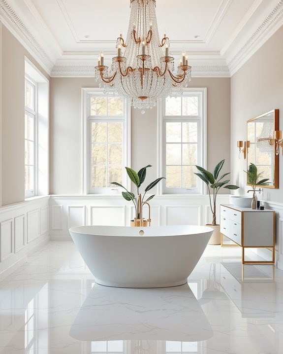 transform bathroom with lighting
