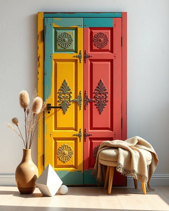 transform old doors creatively
