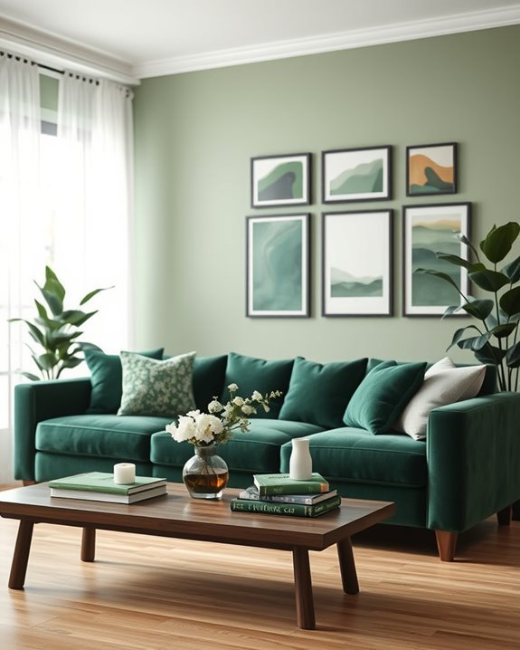 transform space with dark accents