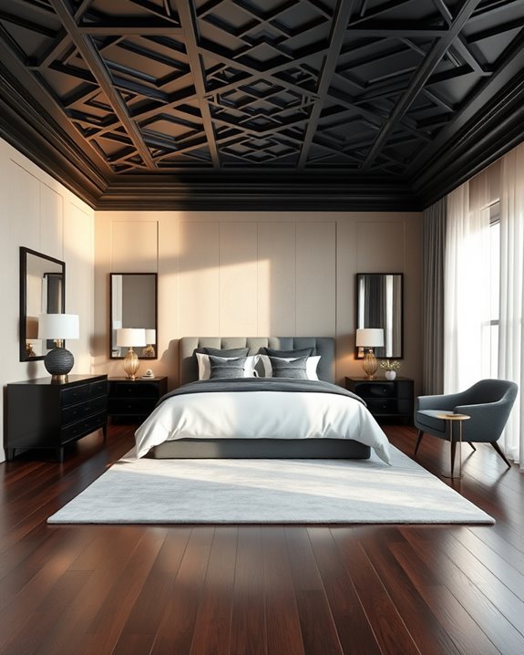 transformative black ceiling designs