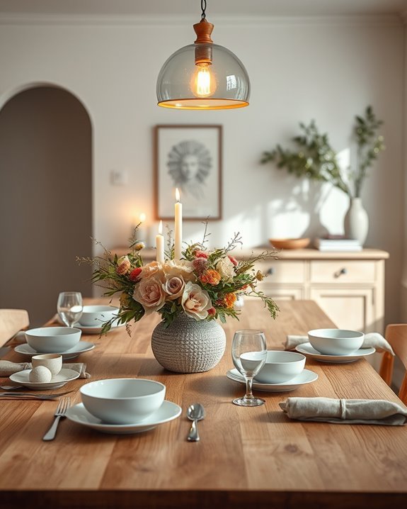 transformative dining table decor