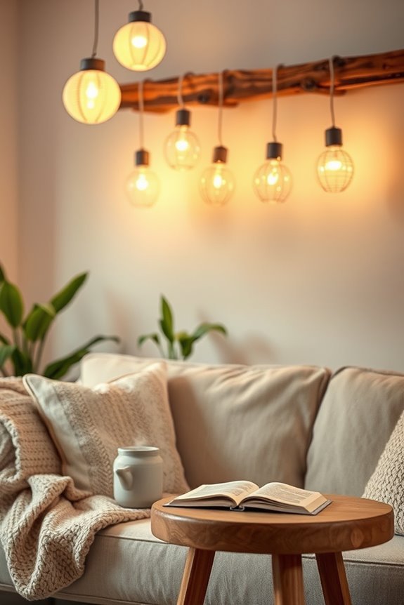 transformative hanging string lanterns