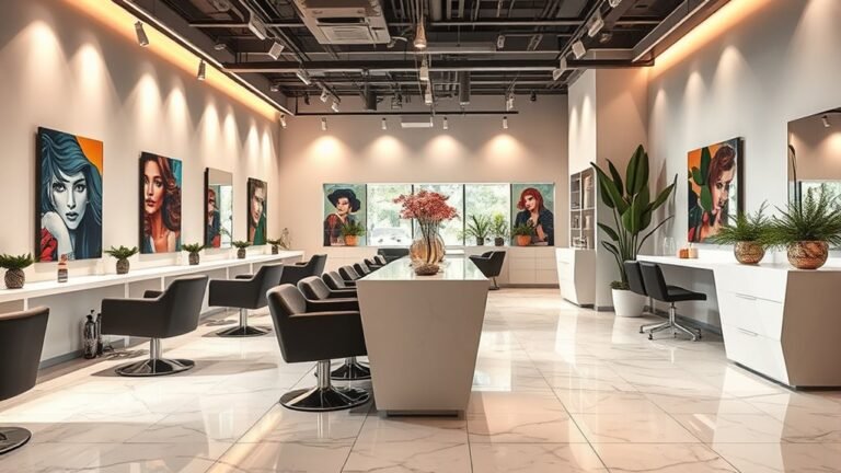 trendy salon interior designs