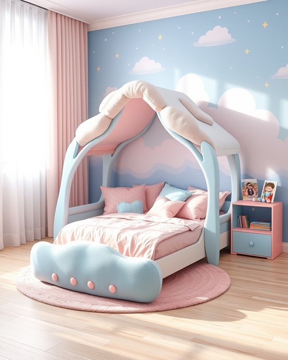 unique and playful bed frames