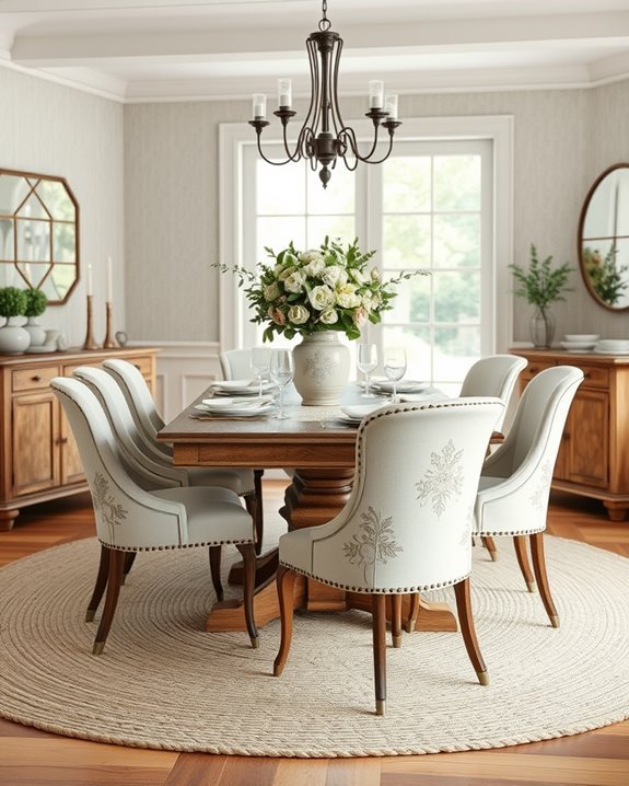 unique bold comfortable dining chairs