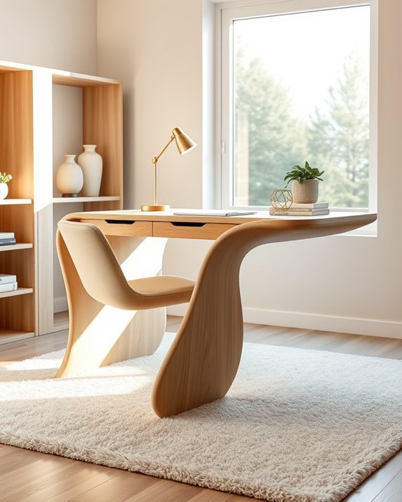 unique desk designs enhance productivity