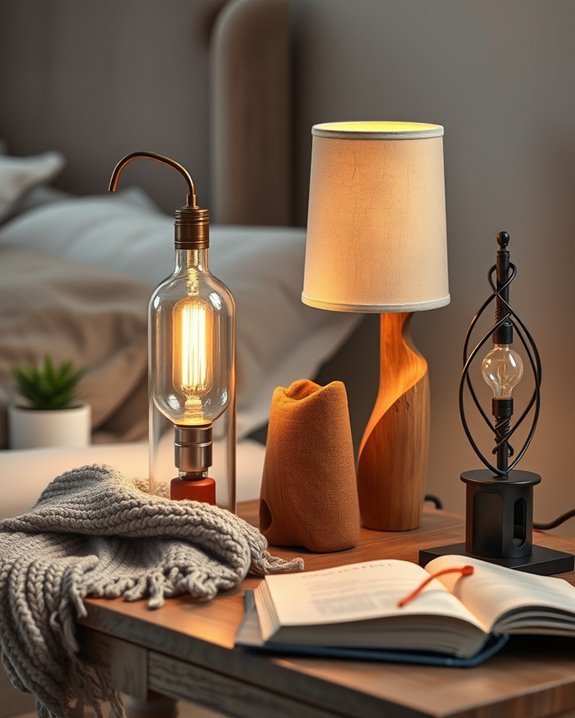 upcycled lamp design charm