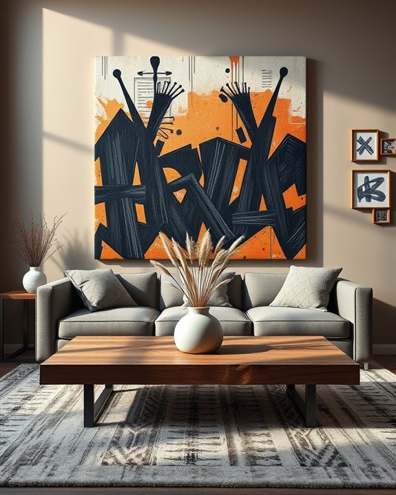 urban graffiti wall decor