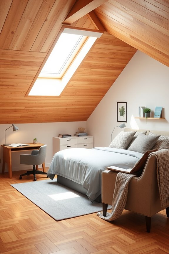 versatile attic guest spaces